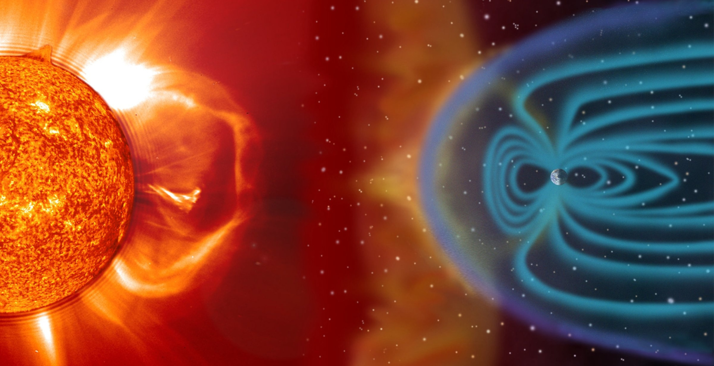 Solar Wind Red Blue
