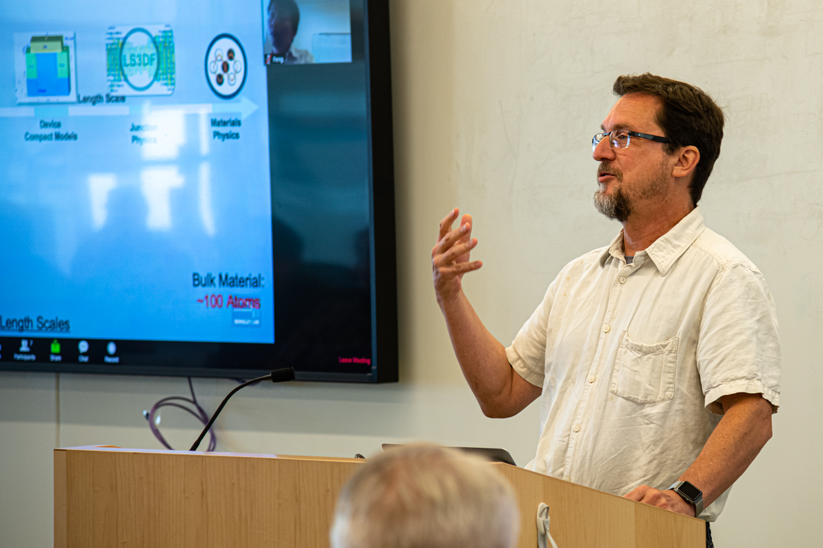 John Shalf Presenting