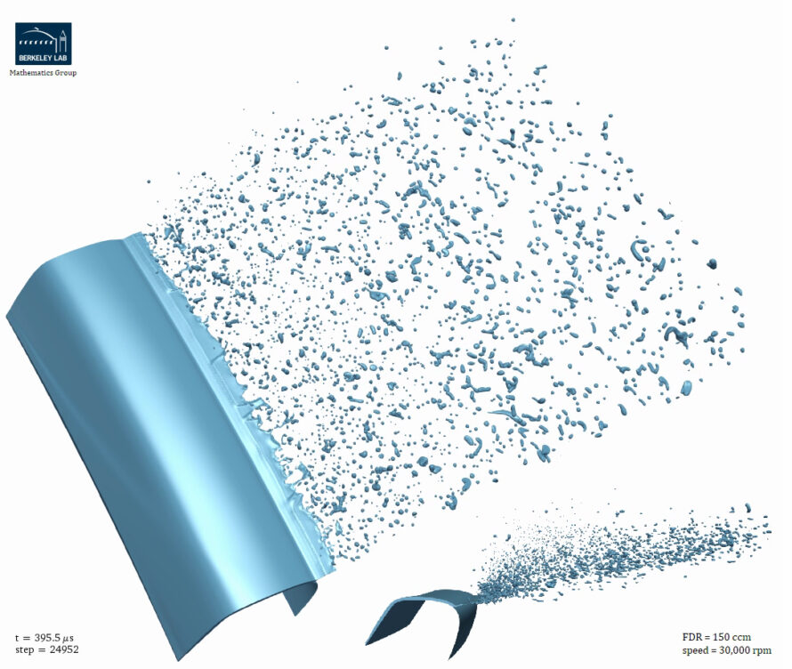 Blue petascale modeling